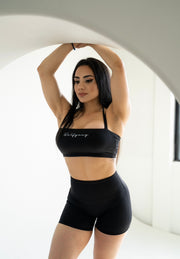 True Black Flex Shorts