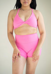 Rose Pink Flex Sports Bra