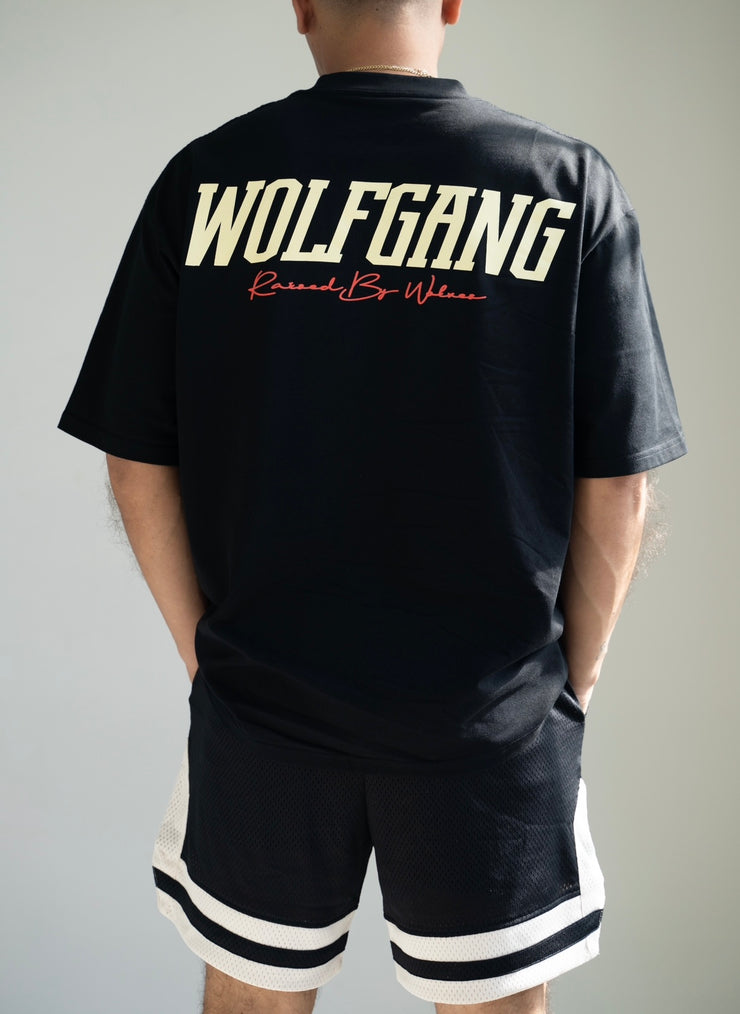 Raised by Wolves Black Tee