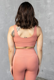 Plump Peach Sports  Bra