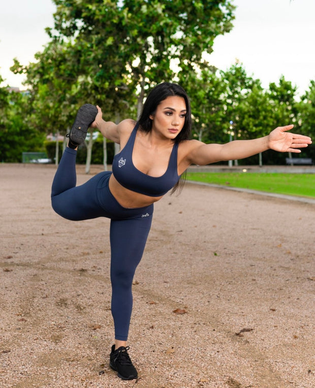 1V1 Space Blue Leggings