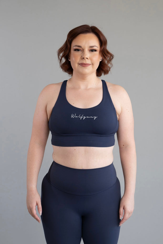 Free Motion Sapphire Blue Sports Bra