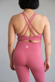 Free Motion Blush Pink Sports Bra