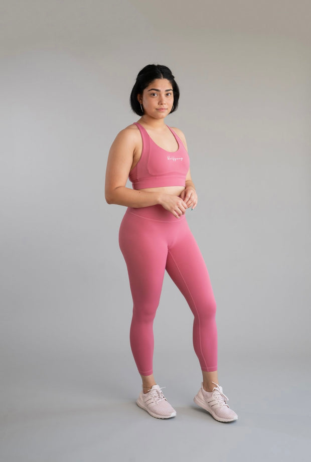 Free Motion Blush Pink Leggings