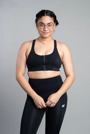 Black Essential Sports Bra