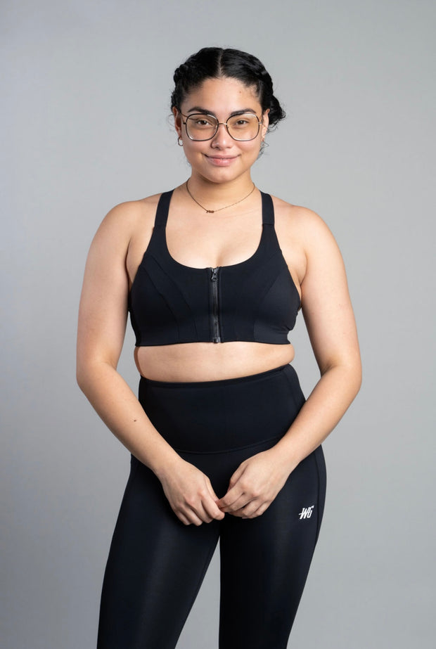 Black Essential Sports Bra
